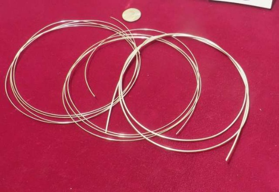 .925 silver wire 21.0 grams