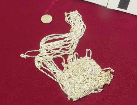 sterling silver chain 112.5 grams