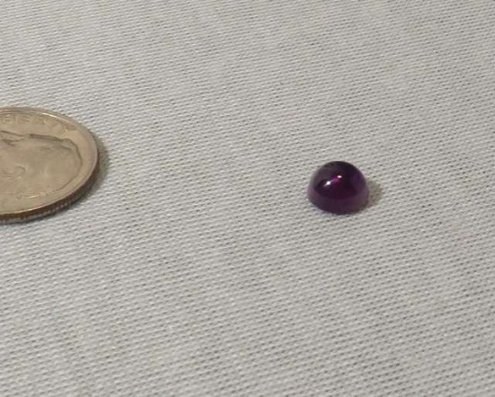 Amethyst Round Faceted 6.00mm 0.93cts
