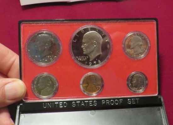 1978 proof set US coins