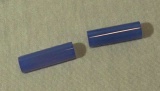 Chalcedony Light blue Logs Smooth 1 1/8” x 3/8”