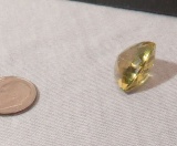 Citrine Golden Trillion Faceted