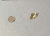 Citrine Light yellow Oval Faceted 20mm x 14mm 19.53cts