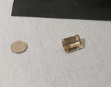 Citrine Light yellow Emerald cut Faceted 22mm x 16.5mm 29.35cts