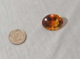 Citrine Orange-yellow Oval Faceted 22mm x 17.50mm 26.20cts