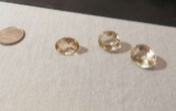 Citrine Yellow, Pale Oval Faceted Assorted sizes 32.76cts