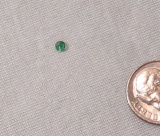 Emerald Green Round faceted 2.75mm