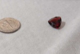 Garnet Almandine Trillion Faceted 11mm x 3mm 4.58cts