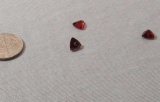 Garnet Mozambique Red Trillion Faceted 6mm