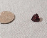 Garnet Rhodolite Trillion Faceted 3.6mm 2.64cts