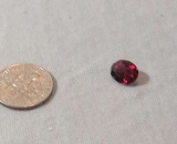 Garnet Rhodolite Oval Faceted 8.5mm x 7mm