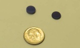 Lapis Dark blue Round Discs