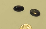 Lapis Dark blue Oval Cabochon