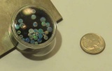 Opal Blue-green Round Smooth Melee gemstones
