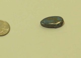 Opal, boulder Turquoise Oval Cabochon