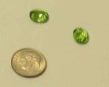 Peridot Green Oval Faceted 10mm x 8mm Av-3.07cts
