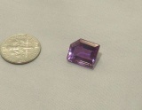 Amethyst 5-sided Faceted 7.02cts