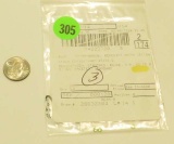 Peridot Green, light Round Faceted 2.75mm Melee