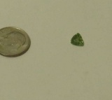 Peridot Yellow-green Trillion Faceted 6mm