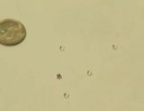 pack of 5 Quartz Clear Round Faceted 2mm-3mm