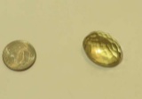 Quartz Orange/green Oval & bead Smooth Assorted sizes