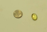 Quartz Yellow Oval Faceted