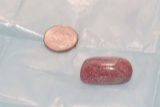 Rhodonite Pink matrix Cushion cut Cabochon 25mm x 15mm 34.30cts
