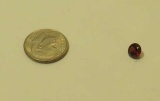 Ruby Red Round Faceted 6mm
