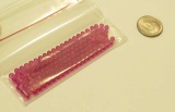 pack of 145 synthetic ruby Red Balls Smooth 2.80mm