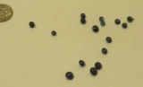 Sapphire, Drilled Beads Blue Out of Round Assorted sizes 11.95cts