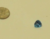 Topaz Swiss blue Trillion Faceted 9.00mm 335cts