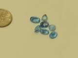 Topaz, Natural Blue Oval