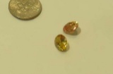 Topaz, Natural Pinkish Oval