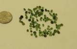 Tourmaline Green/yellow Round Faceted Melee-assorted 12.23cts