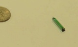 Tourmaline Iron-green Baguette Faceted 2.34cts