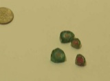 Tourmaline Melon cross section Round Assorted sizes Assorted weights