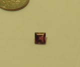Tourmaline Pink Square Faceted 5mm x 5mm