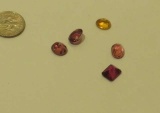Tourmaline Pink-purple Mixed cuts Faceted 6.64cts