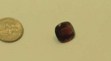 Tourmaline Purple/red Cushion Faceted 12.50mm x 11.50mm 6.36cts