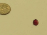 Tourmaline Red/purple Oval Faceted 8.26mm x 6.60mm 1.77cts