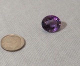 Amethyst Oval Faceted 10.36cts
