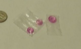 Tourmaline, Simulated Pink Round 10mm-12mm