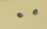 corundum faceted round topaz gemstones
