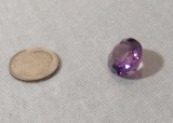 Amethyst Oval Faceted 15.50mm x 14mm 11.07cts