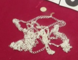 bag of sterling silver chain 61.0 grams