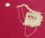 bag of very fine sterling silver chain 20.9 grams