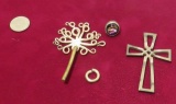 assorted scrap pieces .925 silver 27.98 grams