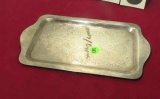 silver plated copper tray 5 1/2