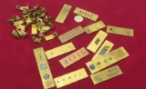 small pieces of brass scrap 6.8 oz