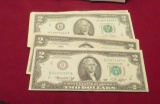 two dollar bills 1976 series